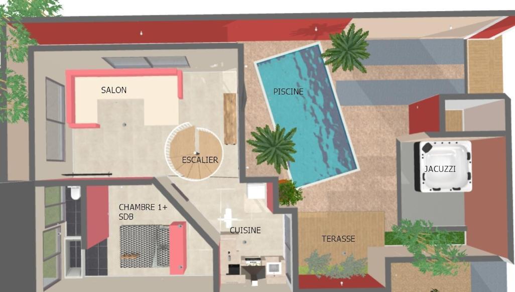 Villa Centre Grand Bay Ngoại thất bức ảnh